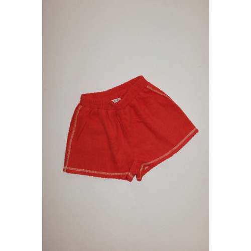 Terry Stitch Shorts | Mars Red