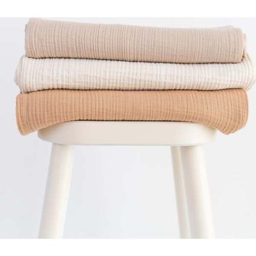 Muslin Swaddle Blanket Blush - Colored Organics | Maisonette