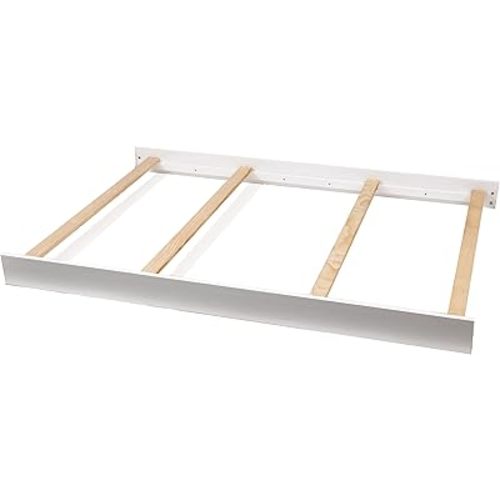 Full-Size Conversion Kit Bed Rails for Sorelle Convertible Cribs - Solid Wood Rail - Toddler and Adult Bed Rail for Full-Size Beds - Essential Nursery & Baby Furniture (Model #215, Vintage White)