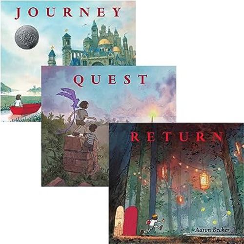Aaron Becker's Wordless Trilogy 3 Books Collection Set (Journey, Quest & Return)