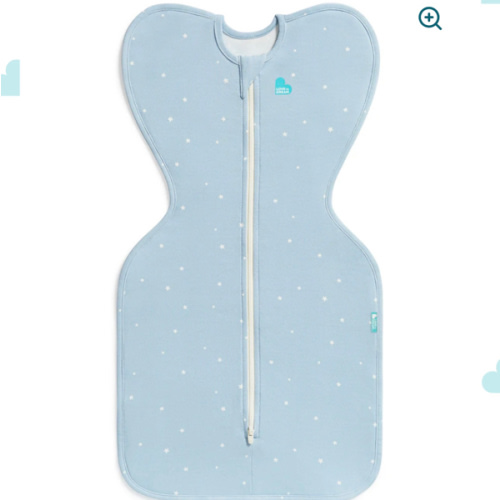 Swaddle Up™ 1.0 TOG Cotton Powder Blue Twinkle