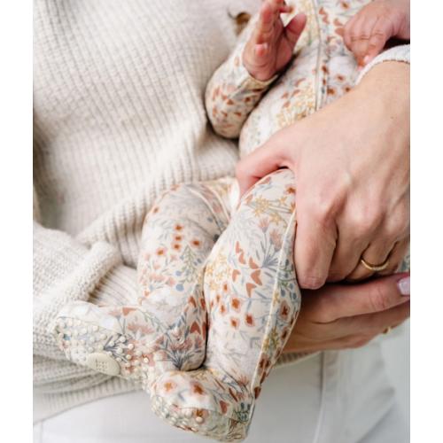 Pearl Zipper Footies