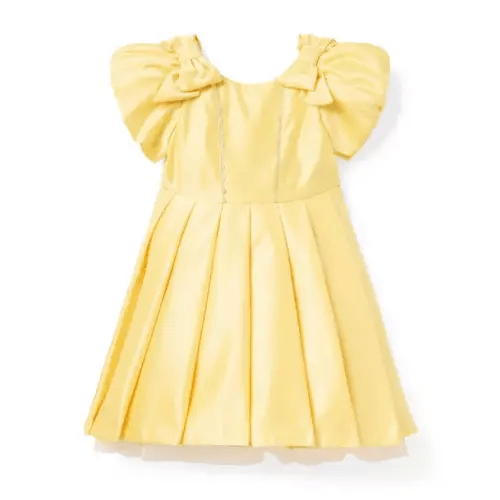 Girl Candlelight Yellow Disney Belle Dress by Janie and Jack