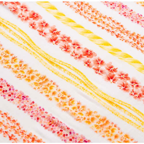 Hawaiian Bamboo Swaddle — Lei Alaula ʻUlaʻula | The Keiki Dept