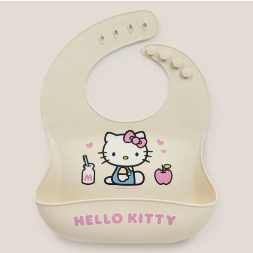 Hello Kitty® Silicone Bib – JuJuBe