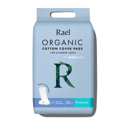 Moderate Organic Cotton Cover Incontinence Pads