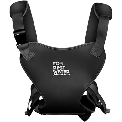 Baby Carrier - Premium Neoprene Ergonomic for Warm & Safe Water & Land Fun (4-24 Months) - Adjustable Infant & Toddler Harness – Summer & Winter Baby Carrier (Yellow)