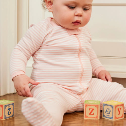 LAKE | Baby | Pima Cotton Pajamas | Winter Wonderland Baby Sleeper