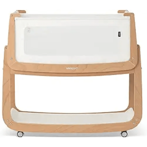 Snuz SnuzPod 5 Bedside Bassinet with Mattress, Natural