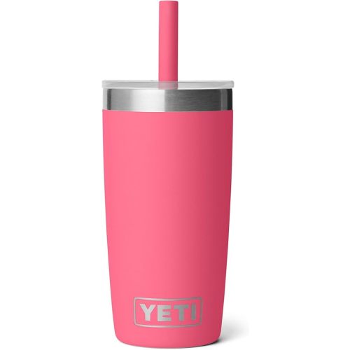 YETI Rambler Jr. 10 Oz Tumbler with Silicone Straw Lid