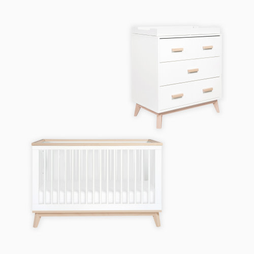 babyletto Scoot Crib & Dresser Bundle