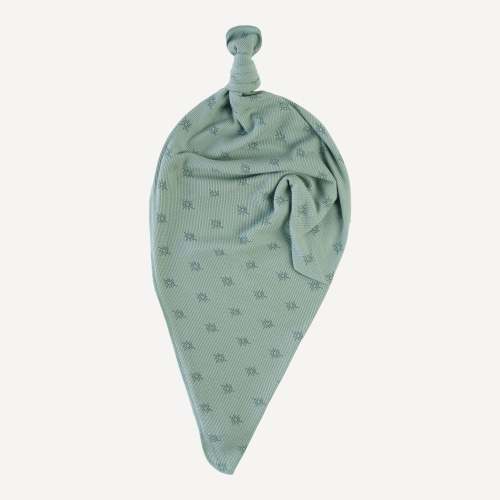 single layer blanket | sea pine tiny suns | organic cotton thermal