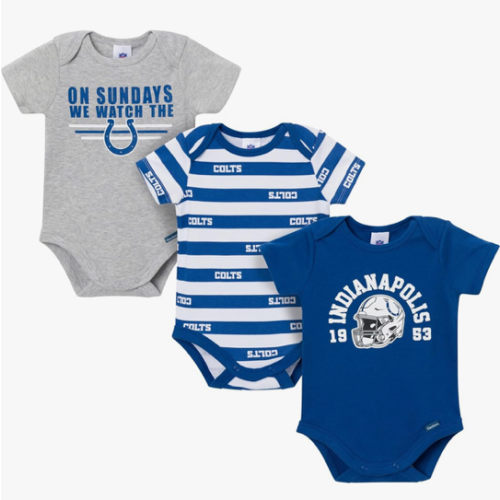 Gerber NFL Baby Boys 3-Pack Onesie Bodysuit