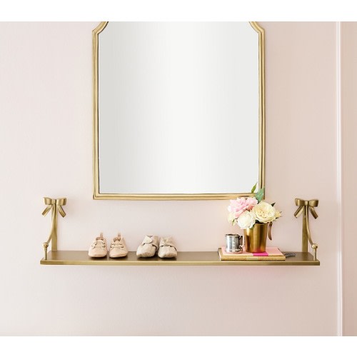 Ava Ribbon Metal Shelf (38")