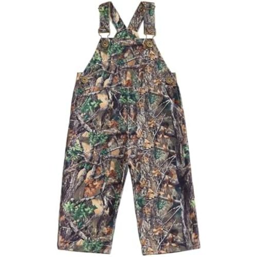 Infant Toddler Baby Boy Duck Deer Hunting Bib Overalls Pants Fall Clothes