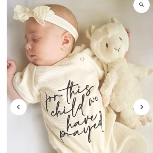 For This Child We Have Prayed Embroidered Jumpsuit – OUR HOUSE ABOVE