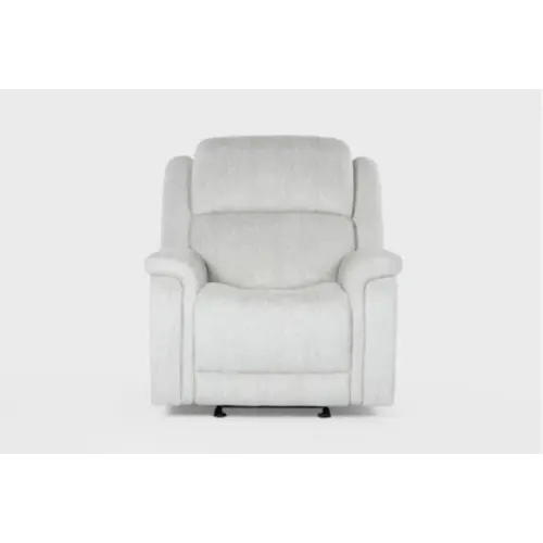 Juno Beige Fabric 39" Manual Rocker Recliner