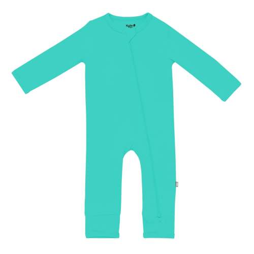Zippered Romper in Caribbean