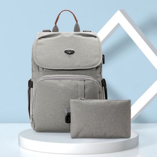 Diaper Bag Backpack - Baby Essentials Travel Tote - Multi Function Water Resistant Diaper Bag, Travel Essentials Baby Bag with Changing Pad