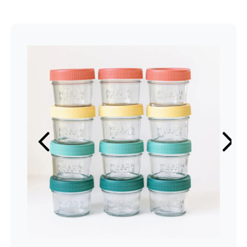 Breastmilk Storage Jar Set – Mason Bottle