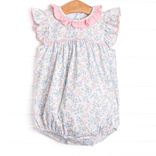 Rosette Blooms Ruffle Bubble, Blue – Stitchy Fish