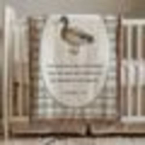 Woven Cotton Mallard Duck Baby Blanket: Hunting Nursery Decor