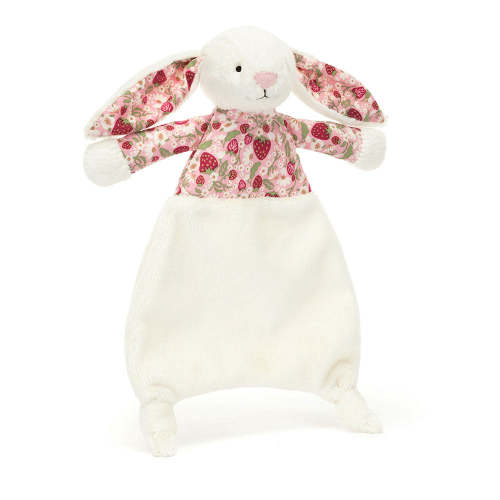 Jellycat Blossom  Cream Bunny 'Berry' Comforter