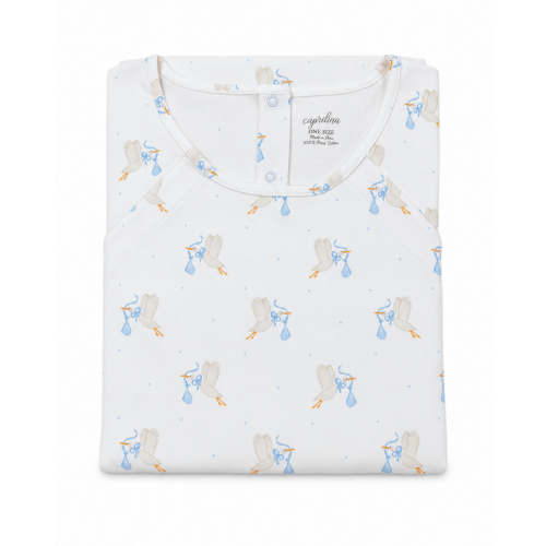 Stork Print Labor & Delivery Gown – Caprilina