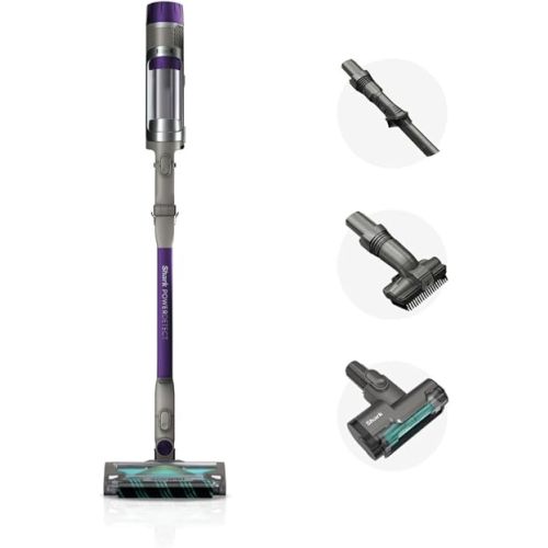 Shark PowerDetect Cordless Stick Vacuum, Powerful Suction, HEPA Filtration, 70-Minute Runtime, Carpet & Hard Floor, Portable, XL Dust Cup, Stick Vacuum for Pet Hair, Dark Gray, IP1251