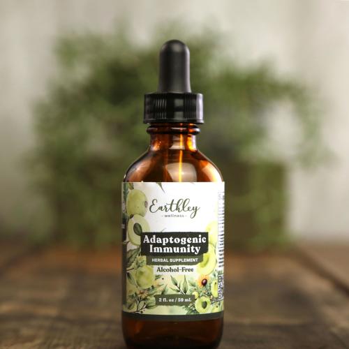Adaptogenic Immunity | Herbal Immune + Stress Response Support | Natural Wellness | Earthley | Earthley Wellness