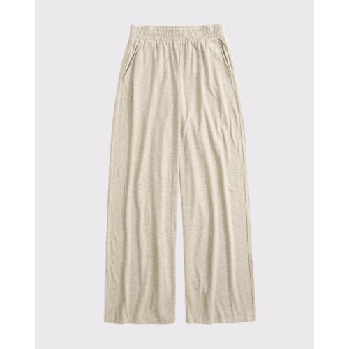 Lounge Brushed Wide Leg Sweatpant