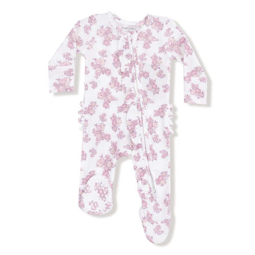 2-Way Zip Footie, Countryside Coreopsis