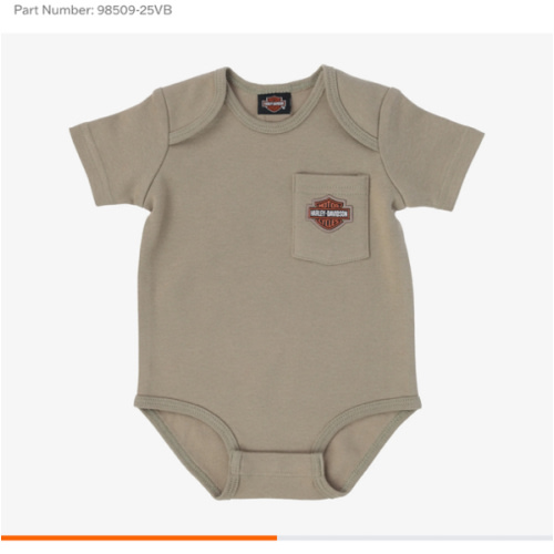 Infant Boys Pocket Creeper | Harley-Davidson USA