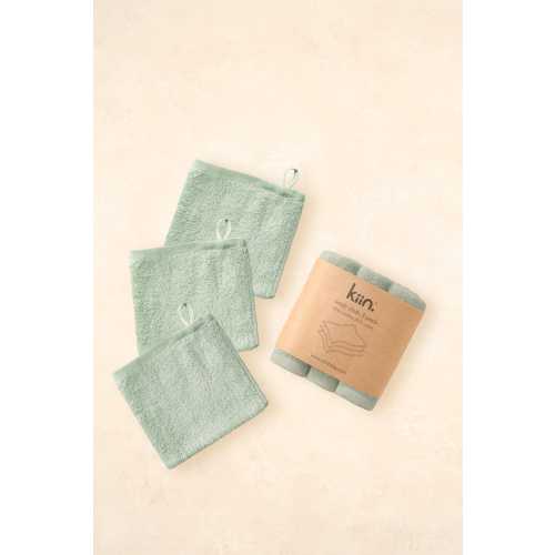 Wash Cloths 3 Pack - Sage