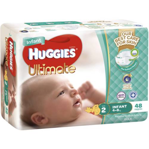 Huggies Infant Nappies Size 2 48 pack