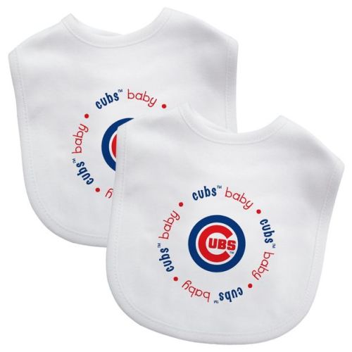 BabyFanatic Officially Licensed Unisex Baby Bibs 2 Pack - MLB Chicago Cubs