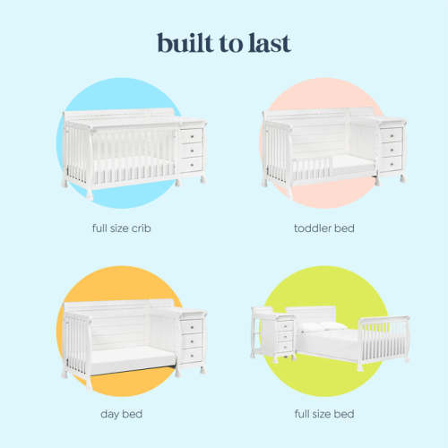 DaVinci Kalani 4-in-1 Crib and Changer Combo – DaVinci Baby