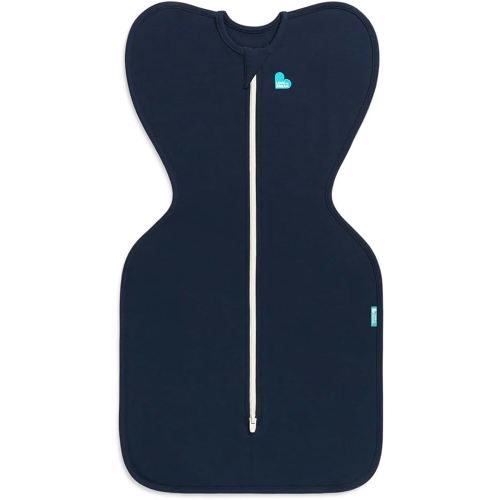 Love to Dream Swaddle UP, Baby Sleep Sack, Self-Soothing Swaddles for Newborns, Get Longer Sleep, Snug Fit Helps Calm Startle Reflex, New Born Essentials for Baby, 1.0 TOG, 13-19 lbs, Navy