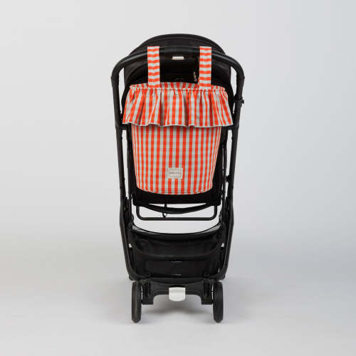 Basket Vichy - Coral + Aqua · Minicoton