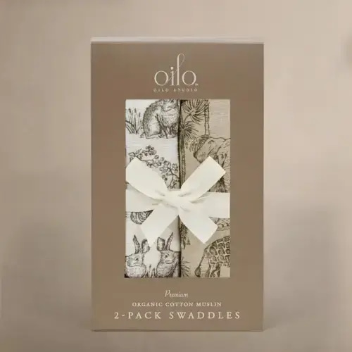 Organic Swaddle Blanket (2 Pack)