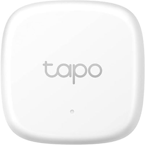 TP-Link Tapo Smart Temperature and Humidity Sensor T310, White, Requires Tapo Hub, High-Accuracy Swiss-Made Sensor, Real-Time Notifications, Free Data Storage, Long-Lasting Performance