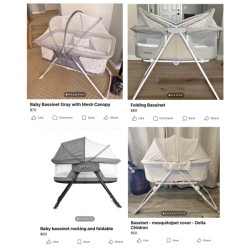 Dream On Me Karley, Portable, Lightweight, Folding Bassinet - Walmart.ca