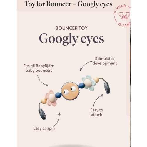 BabyBjörn Toy for Bouncer – Googly eyes
