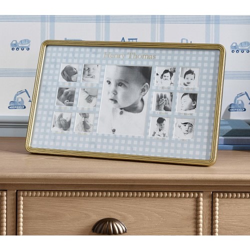 Bria Hammel Gingham First Year Frame (18" x 11")