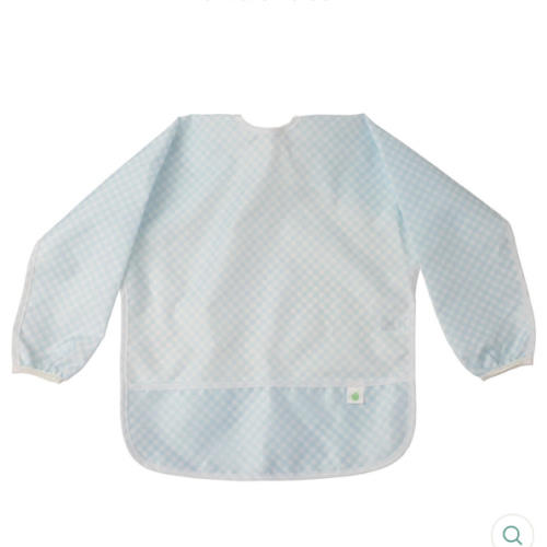 Cover Everything Bib Blue Gingham – Children's Edit