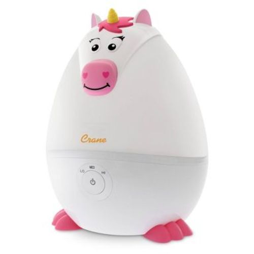 Crane Mini Adorable Owl Ultrasonic Cool Mist Humidifier - 0.5gal - White
