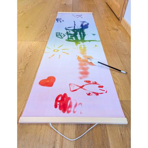 WonderDraw® Rainbow Reusable Water Writing Cloth + Get a FREE water cu – WonderDraw