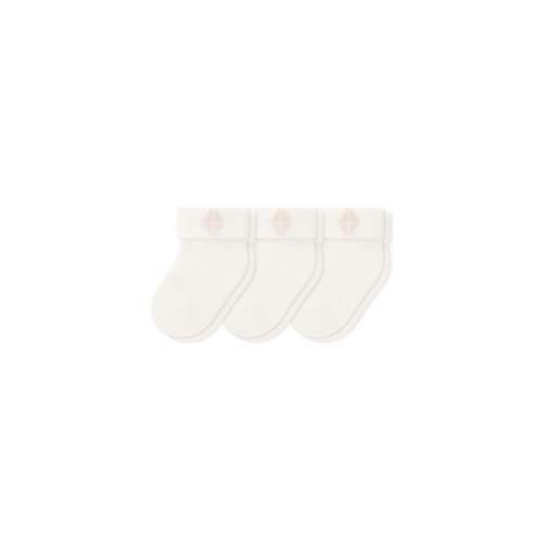 Baby 3-Pack Socks in Cloud | Bamboo Socks | Kyte Baby