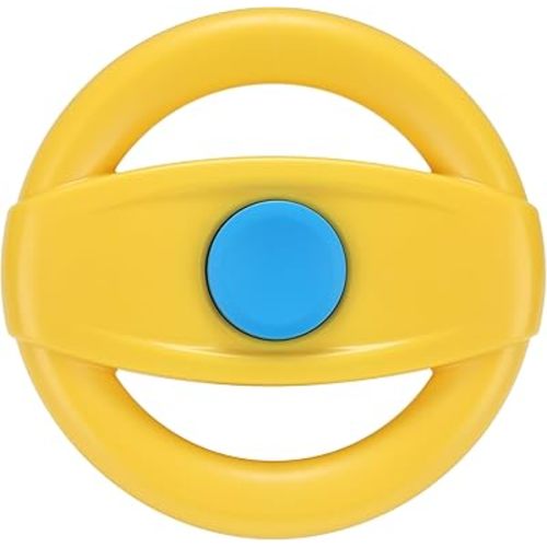 Accmor Stroller Steering Wheel Toy, Steering Wheel for Shopping Carts Car Seat, Detachable Pretend Driving Funny Simulated Steering Wheel Toy Attachment