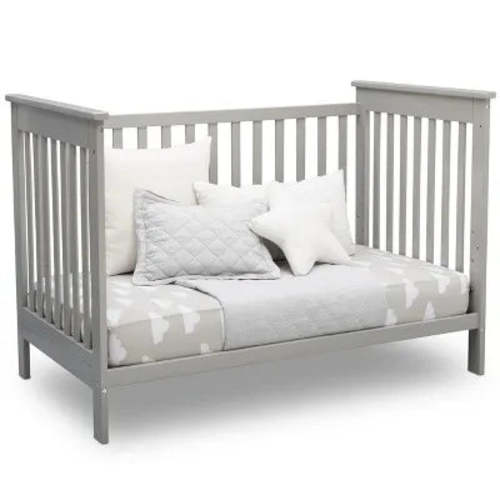 Adley 3-in-1 Convertible Crib - Gray